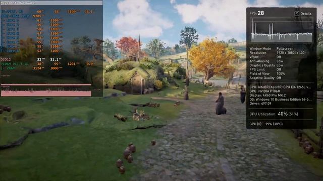 Assassin's Creed Valhalla Benchmark Run - E3-1265L V3, Asus Z87-A, Nvidia P106M 4 GB vRAM, 1080p Lo смотреть онлайн