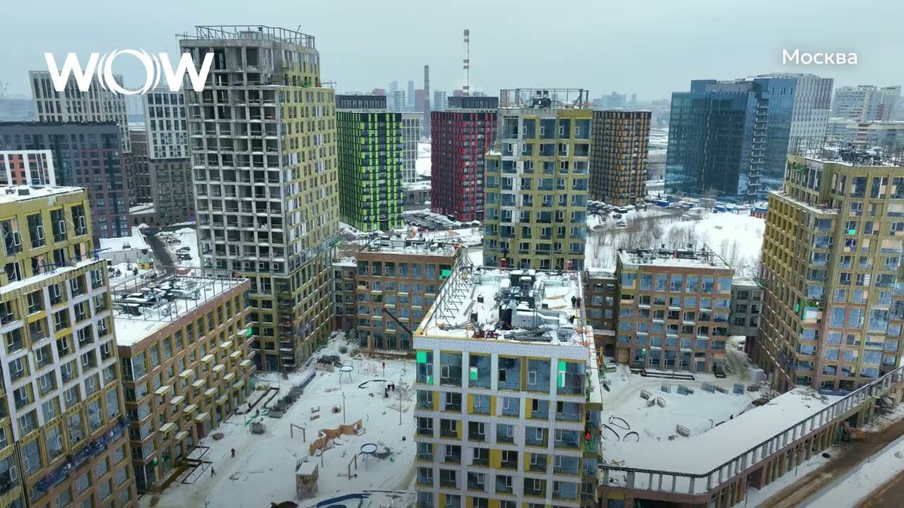 Ход строительства ЖК «WOW» в Москве от застройщика «Страна Девелопмент», 01.03.2024
