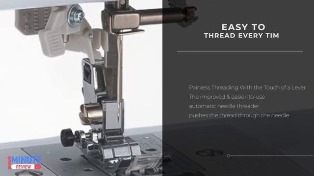 Brother CS7000X Review 2022 | Feature Rich Computerized Sewing Machine | 1 Minute Review смотреть онлайн