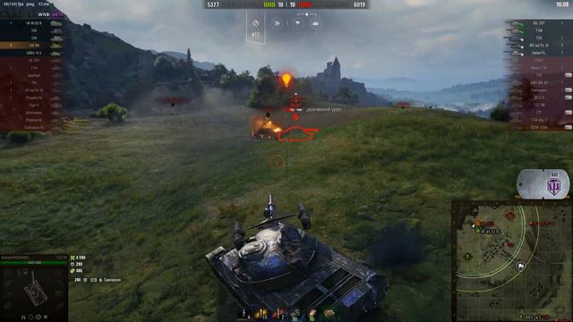 122 TM - 8 ФРАГОВ - 8,1К ДАМАГА World of Tanks смотреть онлайн