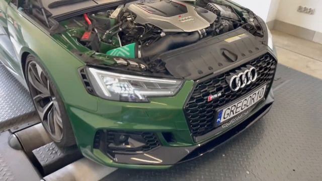 AUDI RS4 B9 2.9TFSI 660HP Stage 3 Hybrid Turbo Air To Air Intercooler GREGOR10 CHIPTUNING