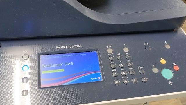 Xerox WorkCentre 3345 Power On Issue