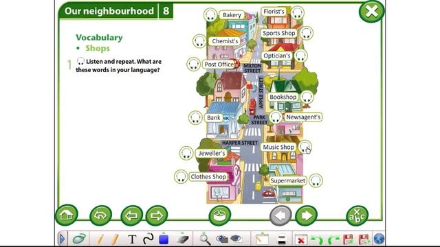 Урок английского языка в 6 классе на тему : Shops.Prepositions of place смотреть онлайн