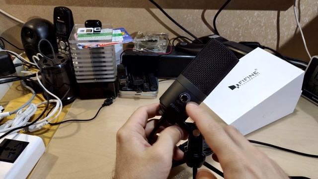 Fifine K669B - классный конденсаторный USB микрофон (видео переделывается)