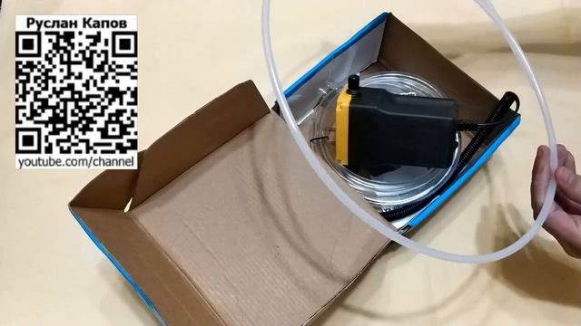 Мотор насос для перекачивания масла и других плотных жидкостей. Для замены масла. Посылка из китая. смотреть онлайн