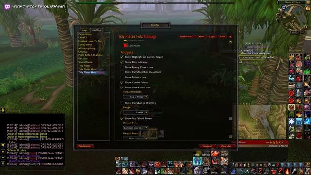 ADDONS PVP CATACLISMO (4.3.4) TIDYPLATES + PLATEBUFFS + VIALCOOLDOWNS | WOW-COLOMBIA