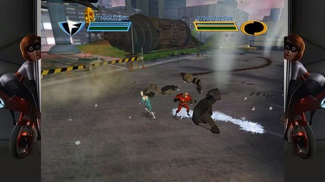 Bonus 1/3 - Metroville Melee - The Incredibles Rise of the Underminer смотреть онлайн