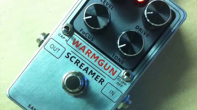 Warmgun Screamer demo (Tube Screamer TS 09 clone) смотреть онлайн