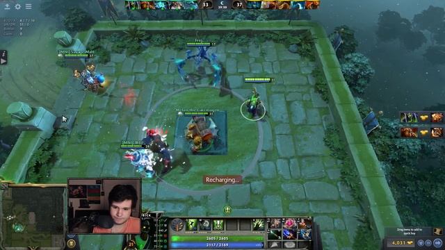 Dota 2 Mods | MAGIC WAND 5 (& other level 5 items) IS HERE!! | Baumi plays Open Angel Arena смотреть онлайн