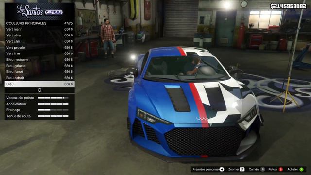 GTA V ONLINE : La AUDI R8 V10 de GTA ! Obey 10 F CUSTOM / GAMEPLAY смотреть онлайн