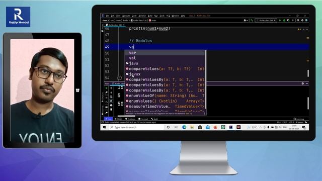 What are the operators? How to use Arithmetic operator in Kotlin in Bengali by Rajdip Mondal | #5 смотреть онлайн