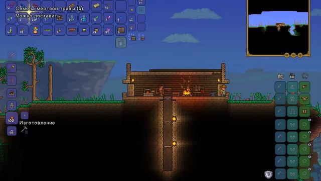 Прохождение игры Terraria осматриваемся во все стороны часть 2 смотреть онлайн