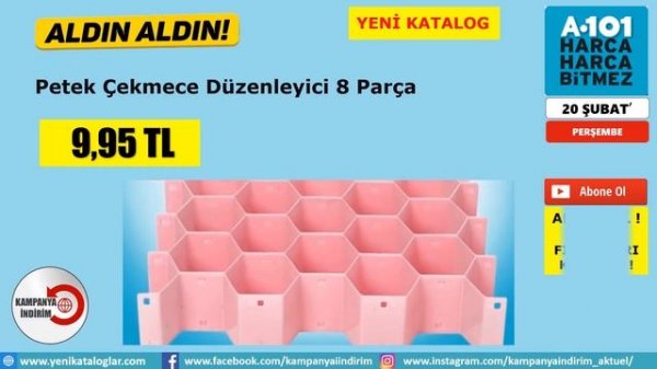 A101 YENİ KATALOG YAYINDA ! A101 20 Şubat 2020 PERŞEMBE | A101 MUTFAK A101 Bu Hafta Aktüel Ürünler