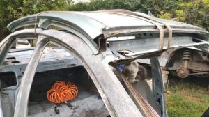 Замена крыши автомобиля. Ford focus 1, замена филенки крыши.