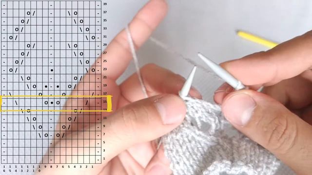 Punto magnolia dos agujas | PASO A PASO | KnitLab смотреть онлайн