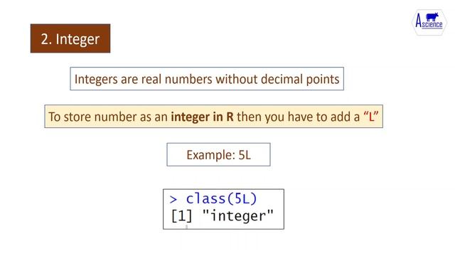 Six Data Types Used in R | R Programming for Beginners смотреть онлайн