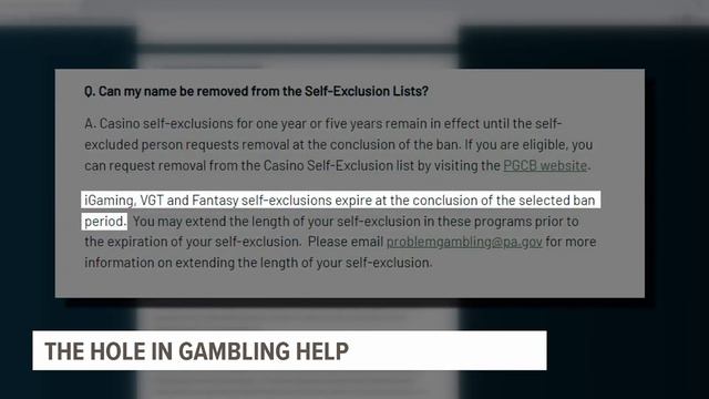 Experts concerned hole in gambling help program triggers more play смотреть онлайн
