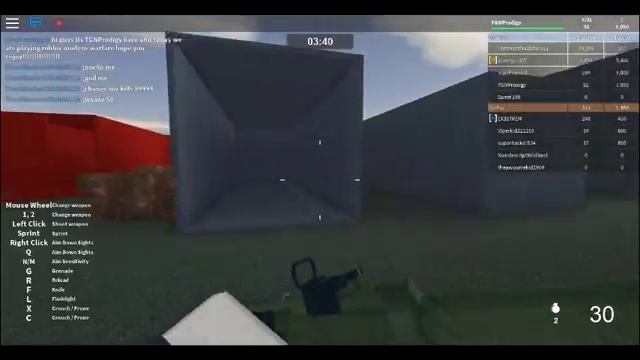 Roblox:Modern Warfare in roblox смотреть онлайн