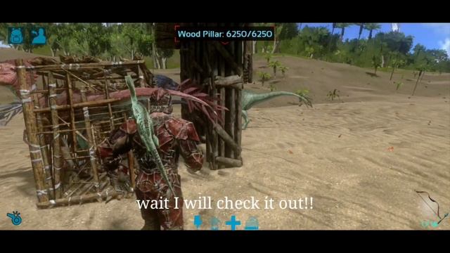 Ark Mobile - Trapping & Taming The Raptors In A Wooden Cage (Part 2) | Ark Mobile Raptor Taming
