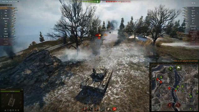 T32 vs Caernarvon [World of Tanks] смотреть онлайн
