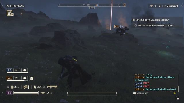 HELLDIVERS 2_orbital laser.HARD.stressful extraction смотреть онлайн