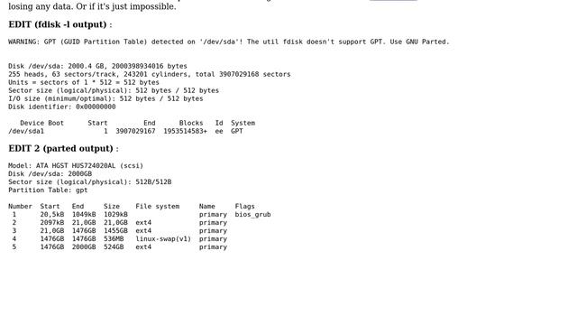 Resize a partition without losing data? смотреть онлайн
