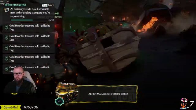 Selling 5 Ashen Vaults During Community Day! | Sea Of Thieves смотреть онлайн