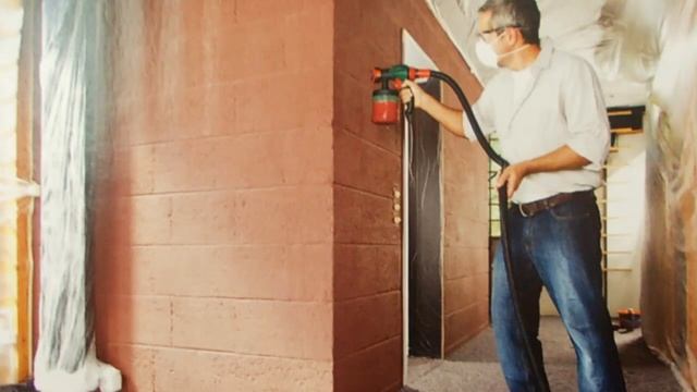 Bosch System natryskowy PFS 105E WallPaint malowanie natryskowe ścian смотреть онлайн