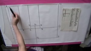 Делаем выкройку  блузы. Часть 1.