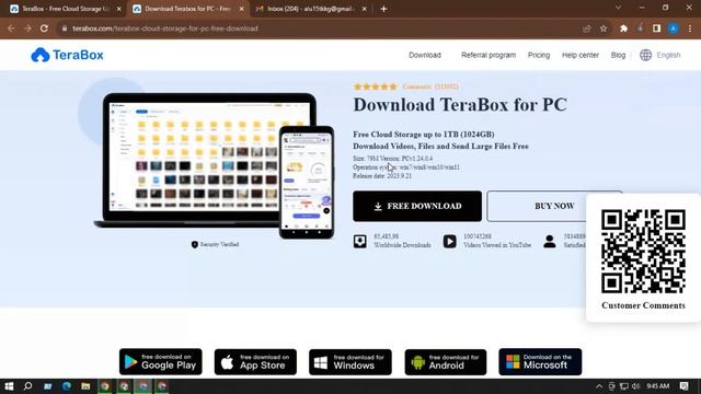 How To Create Terabox Account In PC