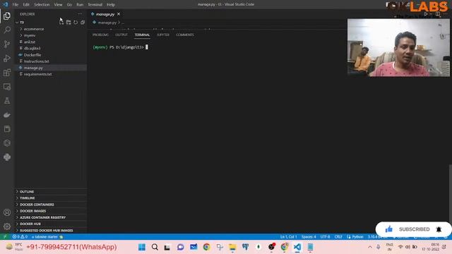 How to install django with docker смотреть онлайн