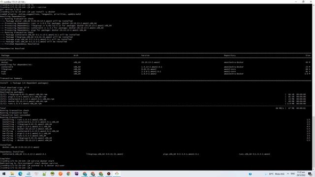 setup docker on linux amazon 2 смотреть онлайн