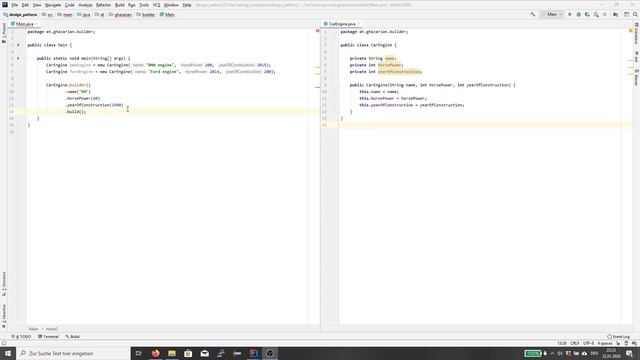 Builder Design Pattern in Java смотреть онлайн