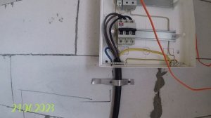 Ввод кабеля в дом под землей.