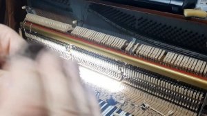 ремонт молоточков от пианино