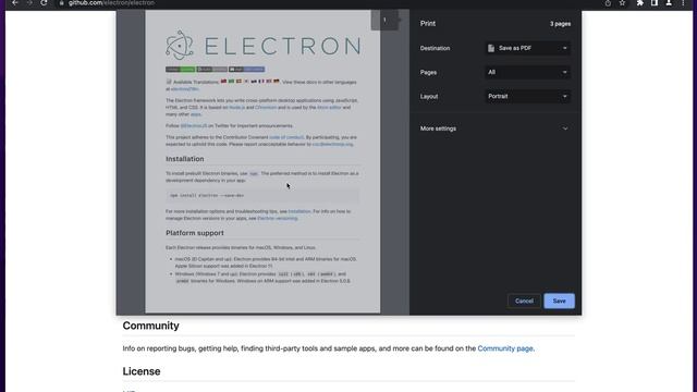GitHub Markdown Printer demo смотреть онлайн