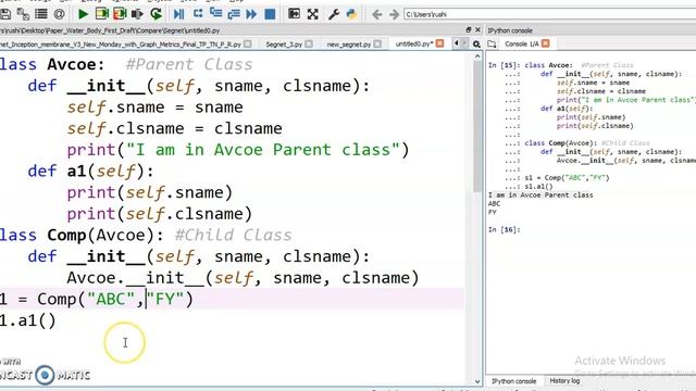 Inheritance in Python (super() function and Multi-level Inheritance) by Programming With Python смотреть онлайн