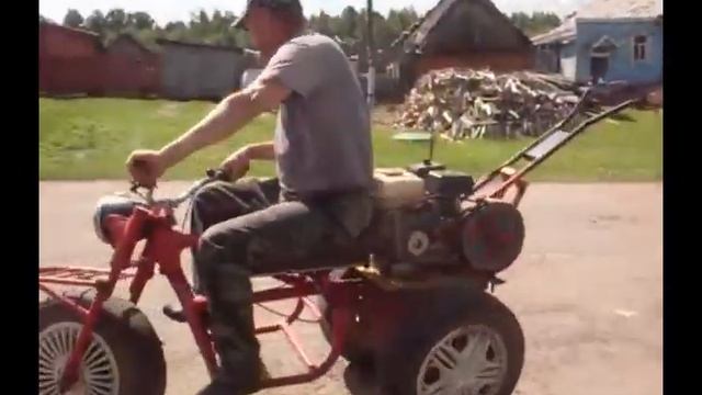 мотоблок трицикл. смотреть онлайн