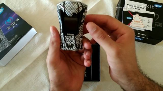 Unboxing Sigelei Sobra Kit