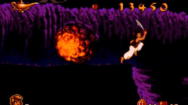 Полное прохождение игры Aladdin (RUS) - уровень 6 (SEGA) смотреть онлайн