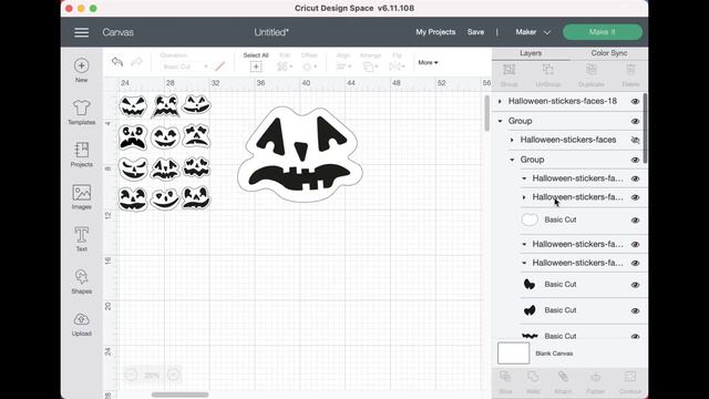 Halloween stickers. Sticker Pack png. Faces stickers svg смотреть онлайн