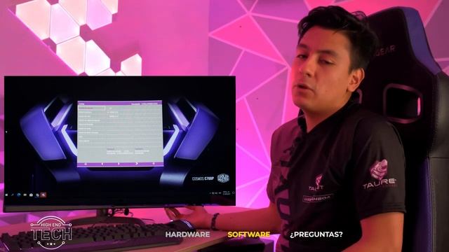 Monitor gamer Cooler Master GM27 CF - High end Tech смотреть онлайн