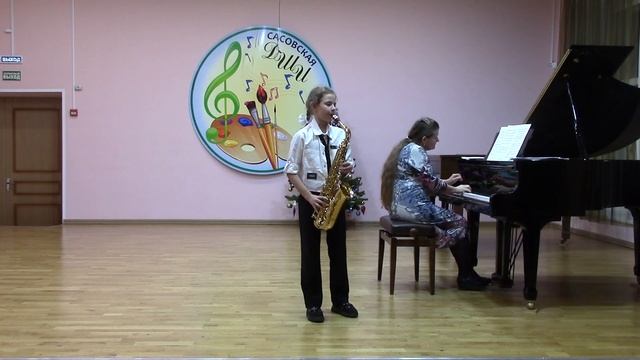 Укр.н.п "Чёрные брови, карие очи", С.Джоплин "Артист эстрады". Аладышева Алёна, конц. Петрова Т. А. смотреть онлайн