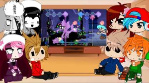 Friday Night funkin' Reacciona a Vs Twilight Sparkle y Bob Esponja Glitch