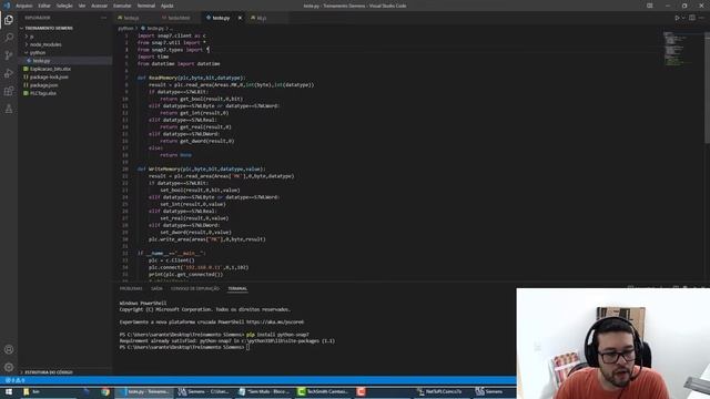 Passo a passo da integração entre Python e CLP ou PLCSIM sem mistério - Tia Portal V16 - CLP S7 120 смотреть онлайн