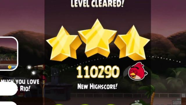 Three Star Destroy Rock Tower Angry Birds Rio #angrybirds #gameplay #moreviews #Youngandrunnnerup смотреть онлайн