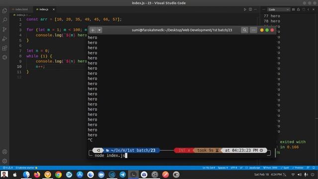 25 Class II JavaScript II 1st Batch #JavaScript #BFTI смотреть онлайн
