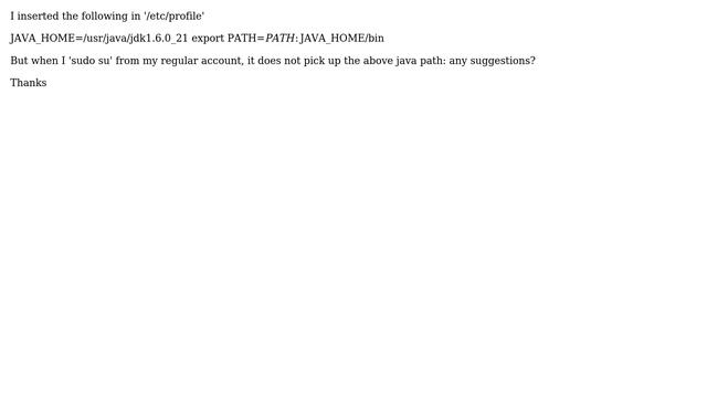 Setting JAVA_HOME for root on Red Hat (2 Solutions!!) смотреть онлайн