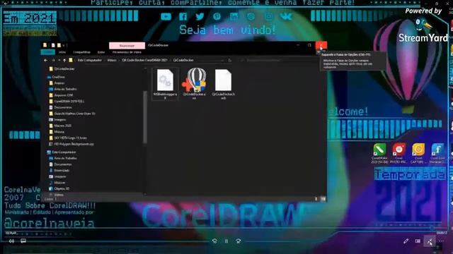 QR CODE Docker Novo Instalador Para CorelDRAW 2021 смотреть онлайн