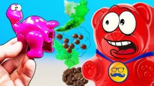 23 КИТАЙСКИХ КОНФЕТЫ ОТ ДЯДЮШКИ ПО _ ДЯДЮШКА ПО ПРИСЛАЛ ПОСЫЛКУ ИЗ КИТАЯ ДЛЯ МЕДВЕДЯ ВАЛЕРЫ